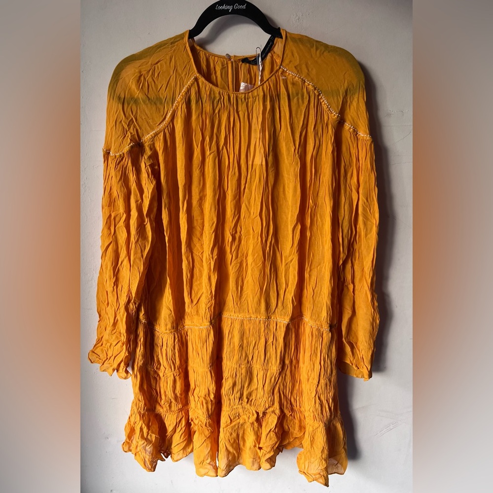 💚 Zara TRF TIERED DRESS size XS